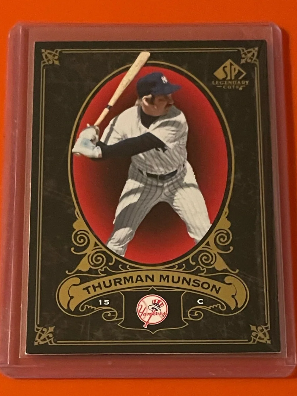 Thurman Munson #57 2007 Upper Deck SP [Legendary Cuts] Baseball Trading Card